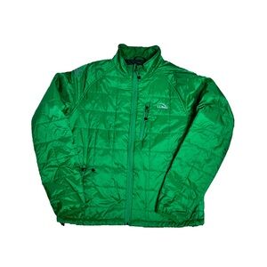 L.L. Bean Green Puffer Jacket